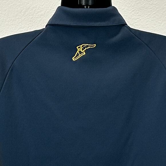Goodyear Racing Polo Shirt Mens M Medium Blue Motorsports Auto Racing Boardroom - Picture 8 of 12